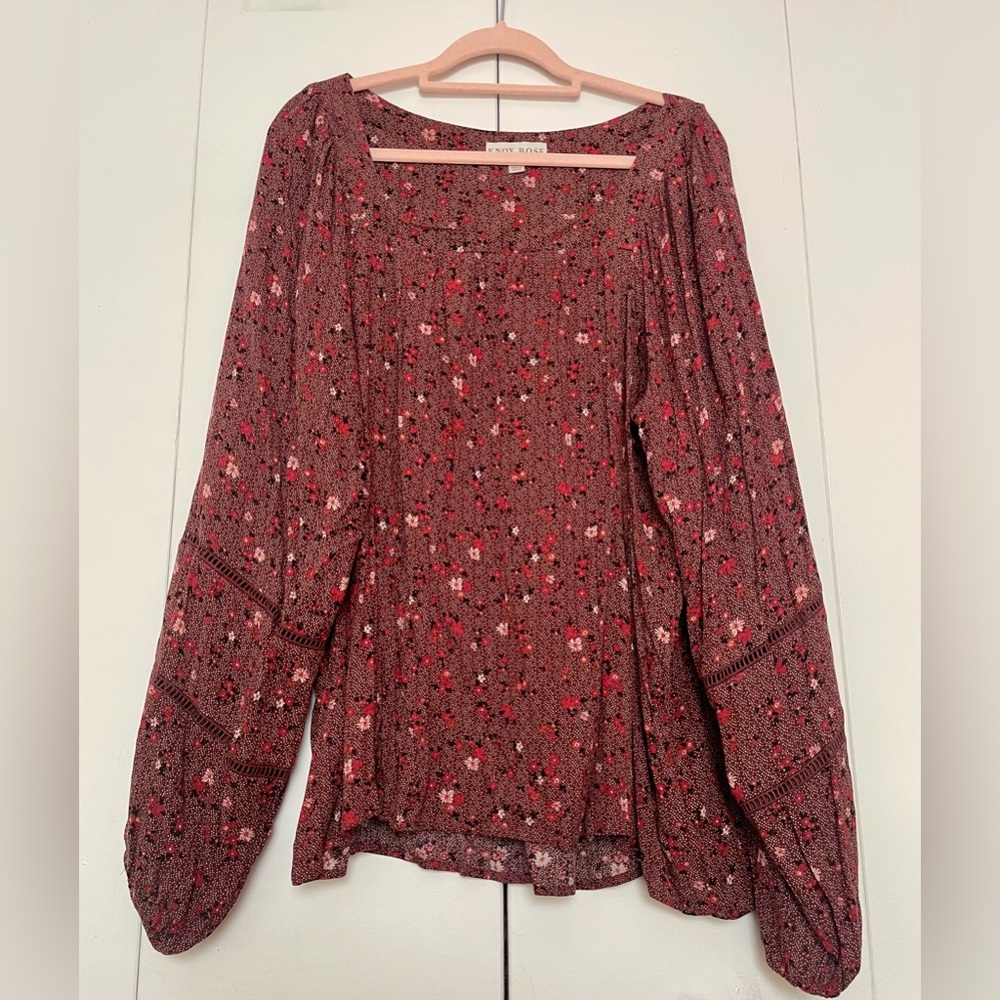 Target Knox Rose Blouse, Size XXL